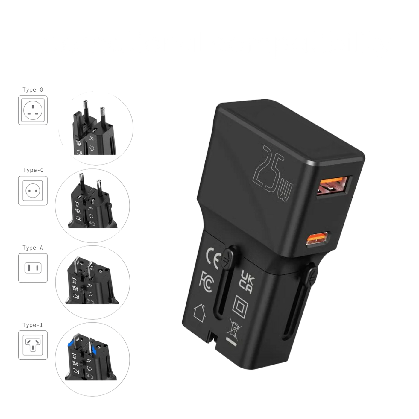 25w International Charger